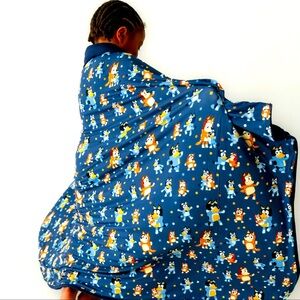 Little Sleepies Bluey Dance Mode Large Cloud Blanket® NIB